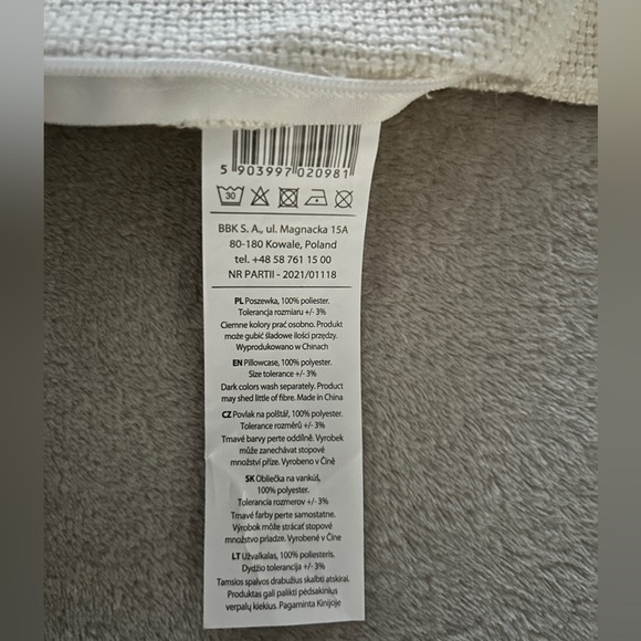 The brown lace handmade pillowcases, 2 in set. Flower Lace, 11 to 12 inches - Picture 8 of 9